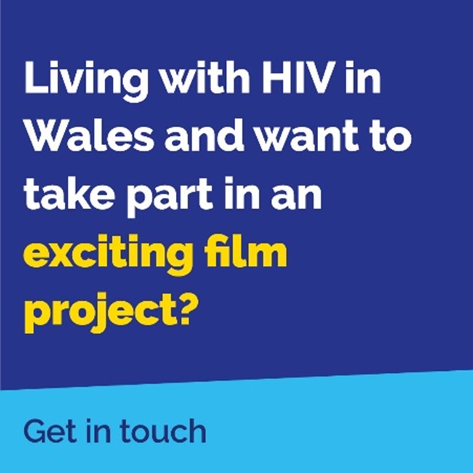 Get in touch poster for those living with HIV.