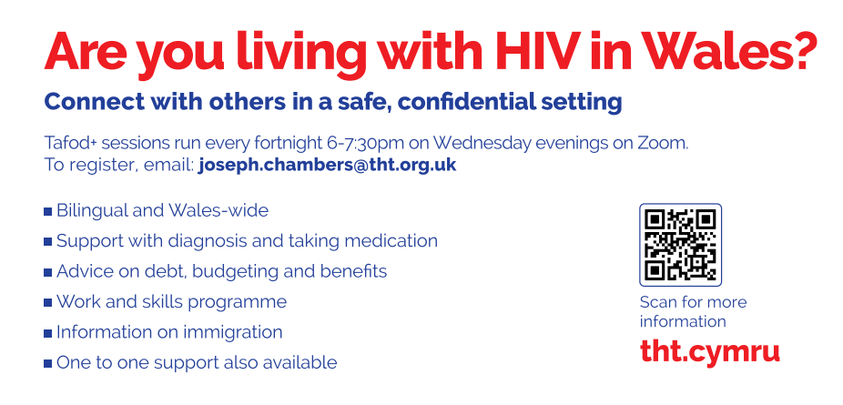 Poster with information supporting Welsh service users.