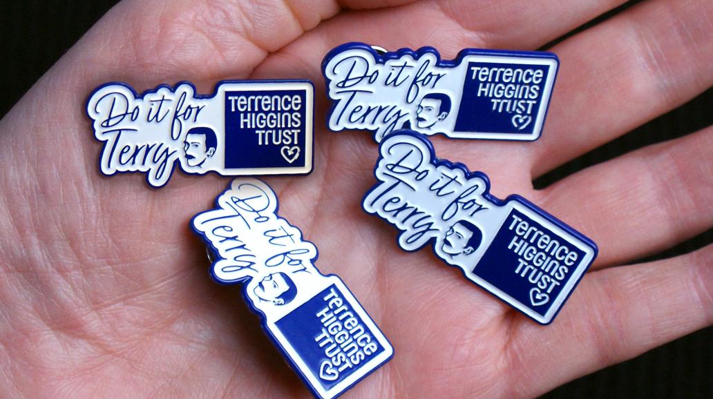 Do it for Terry campaign badges.