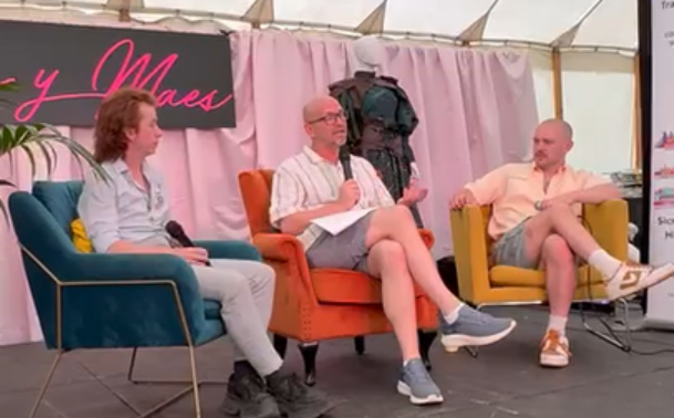 Joseph Chambers at the National Eisteddfod.